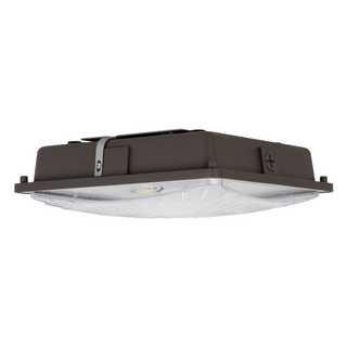 45W LED SQUARE CANOPY LIGHT — 5-Year Warranty - 5000K - Coast II Coast Lighting