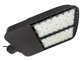 400W LED SHOEBOX AREA LIGHT — 5-Year Warranty - SLIP-FITTER 120-277V - Coast II Coast Lighting