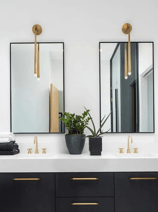 Cone Wall Lamp in Brass - Coast II Coast Lighting