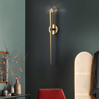 Cone Wall Lamp in Brass - Coast II Coast Lighting