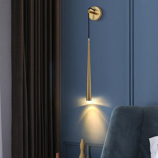 Cone Wall Lamp in Brass - Coast II Coast Lighting