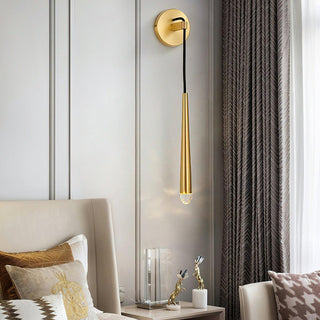 Cone Wall Lamp in Brass - Coast II Coast Lighting