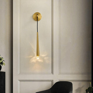 Cone Wall Lamp in Brass - Coast II Coast Lighting