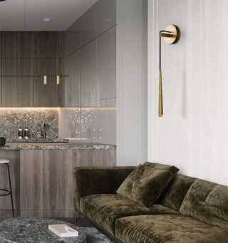 Cone Wall Lamp in Brass - Coast II Coast Lighting