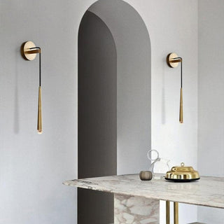 Cone Wall Lamp in Brass - Coast II Coast Lighting