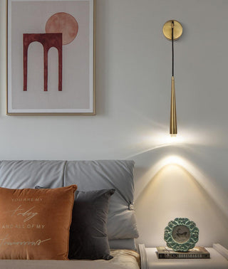 Cone Wall Lamp in Brass - Coast II Coast Lighting