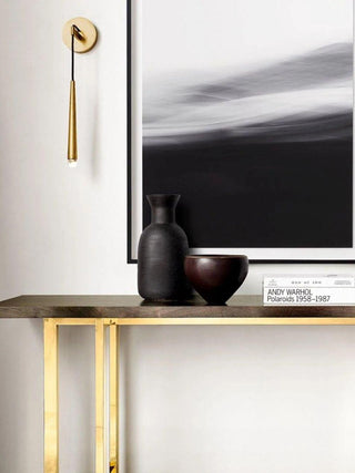Cone Wall Lamp in Brass - Coast II Coast Lighting