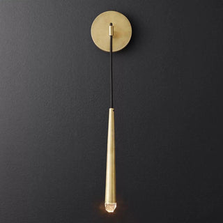Cone Wall Lamp in Brass - Coast II Coast Lighting