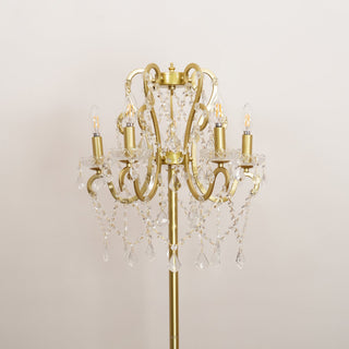 20.9" Crystal Floor Lamp - Coast II Coast Lighting