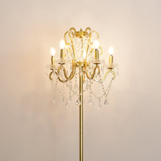20.9" Crystal Floor Lamp - Coast II Coast Lighting