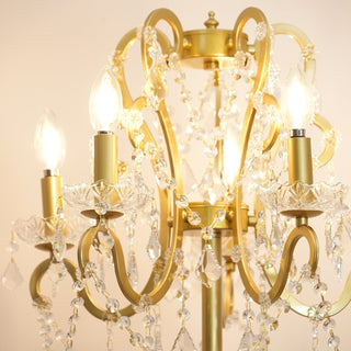 20.9" Crystal Floor Lamp - Coast II Coast Lighting
