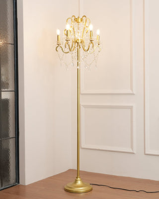 20.9" Crystal Floor Lamp - Coast II Coast Lighting