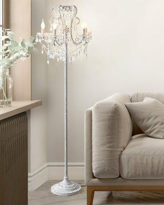 20.9" Crystal Floor Lamp - Coast II Coast Lighting