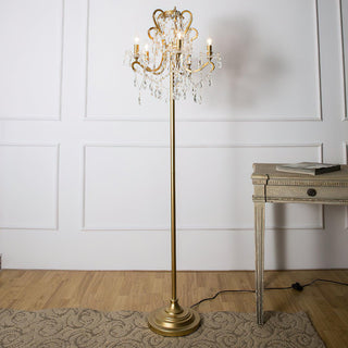 20.9" Crystal Floor Lamp - Coast II Coast Lighting
