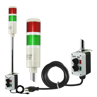 ASTL - Assembled LED Andon Tower Light 110V AC 1-5 Stack Light - Coast II Coast Lighting