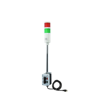 ASTL - Assembled LED Andon Tower Light 110V AC 1-5 Stack Light - Coast II Coast Lighting