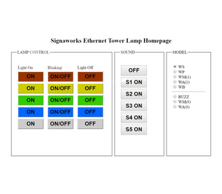 Ethernet Interface LED Tower Light - Coast II Coast Lighting